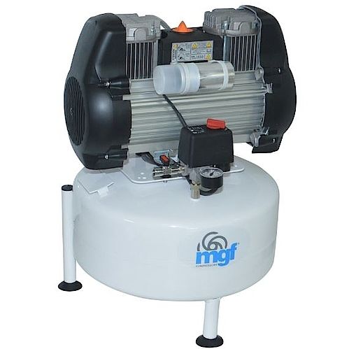 Медицинский компрессор - 24/10 GENESI S - MGF Compressors - стоматологический / 1 установка / без масла