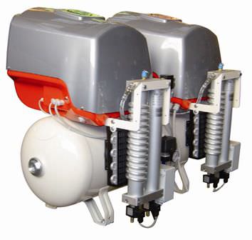 Стоматологический компрессор - SKY 100/30 TANDEM PRIME M - MGF Compressors - медицинский / мембранный / 6 установок