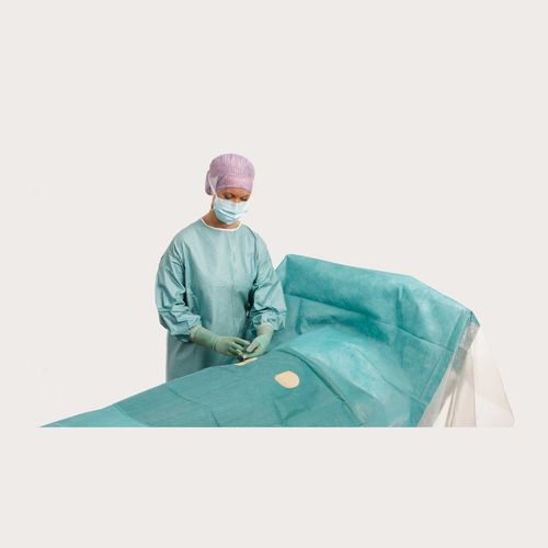 Операционное поле для ангиографии - BARRIER® - Mölnlycke Health Care - из пластика / стерильное