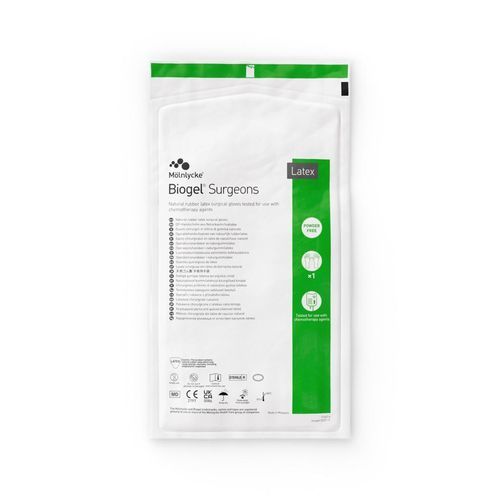 Перчатка из латекса - Biogel® Surgeons - Mölnlycke Health Care - хирургическая / неопудренная / стерильная