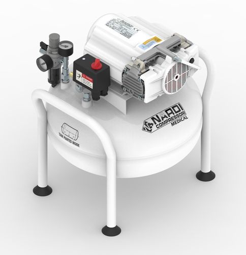 Медицинский компрессор - Esprit 2V 25L - NARDI COMPRESSORI S.r.l.   - стоматологический / для лабораторий / для применения в CAD/CAM