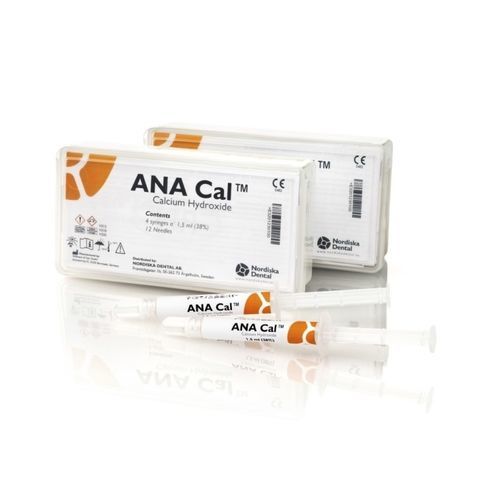 Стоматологический материал из гидроксида кальция - ANA Cal™ - Nordiska Dental AB   - для восстановления зубов / для распломбирования канала / рентгеноконтрастный
