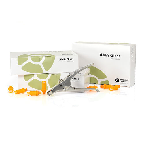 Стоматологический материал стеклоиономер - ANA Glass™ - Nordiska Dental AB   - для восстановления зубов / капсула / белый