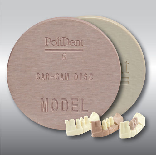 Стоматологический материал из PMMA - MODEL DISC - POLIDENT d.o.o.   - CFAO / для фрезерования