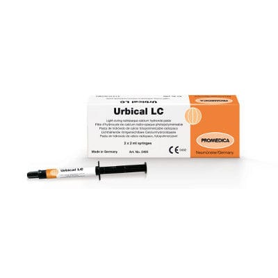Стоматологический материал из гидроксида кальция - Urbical LC - Promedica Dental Material GmbH   - для распломбирования канала / фотополимеризуемый / рентгеноконтрастный