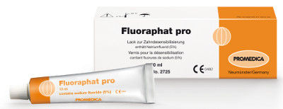 Стоматологический материал из фторлака - Fluoraphat pro - Promedica Dental Material GmbH   - для уплотнения каналов / белый / прозрачный
