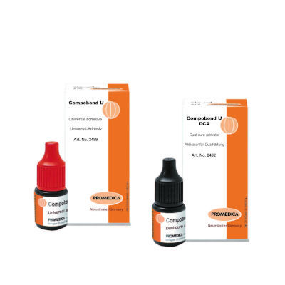 Стоматологический адгезив для восстановления зубов - Compobond U - Promedica Dental Material GmbH   - стеклоиономер / для керамического материала / фотополимеризуемый