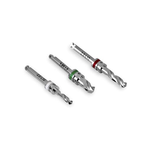 Сверло для стоматологической имплантологии - FAB-644 series - SAEG S.r.l. - из нержавеющей стали / из олова / DLC