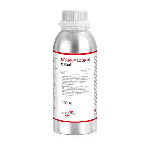 Стоматологический материал из полимера - IMPRIMO® LC Splint comfort - Scheu-Dental GmbH   - для терапевтических желобов / для 3D-печати / фотополимеризуемый