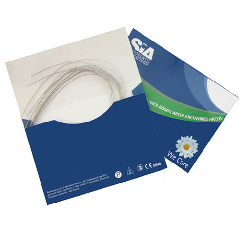 Круглая ортодонтическая нить - A30-12ZZUP-1 - SIA ORTHODONTIC MANUFACTURER - из нержавеющей стали