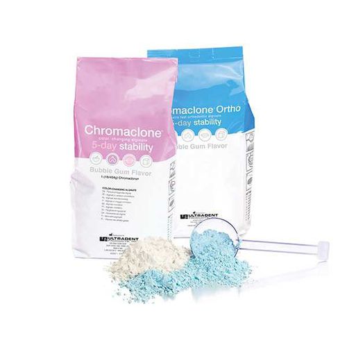 Альгинатный стоматологический материал - Chromaclone™ - Ultradent Products - для оттискных ложек / в форме порошка
