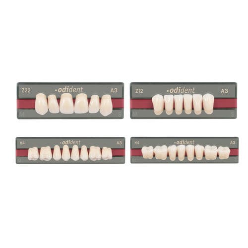 Стоматологический протез из PMMA - Odident - Unidesa-odi Union Dental SA   - полупрозрачный / анатомическая форма
