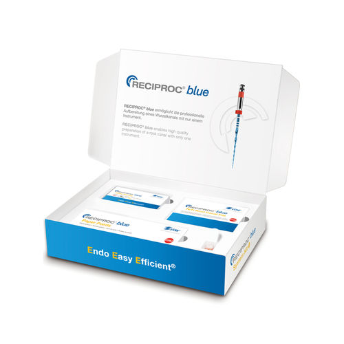 Возвратно-поступательный эндодонтический напильник - RECIPROC® blue System Kit 24 - VDW GmbH   - для лечения корневых каналов