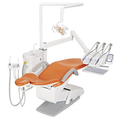 Стоматологическая установка с креслом - V100 - Suzhou Victor Medical Equipment - с держателем инструментов / с освещением