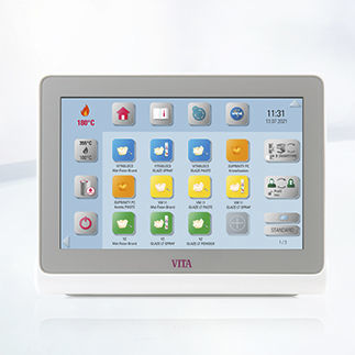 Устройство управления для стоматологии - DVPADEXV1 - VITA Zahnfabrik H. Rauter GmbH & Co.KG   - с сенсорным экраном