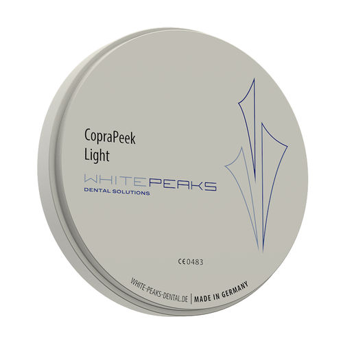Стоматологический материал из ПЭЭК - CopraPeek 98  - Whitepeaks Dental Solutions GmbH - для зубных коронок / для зубных мостов / биосовместимый