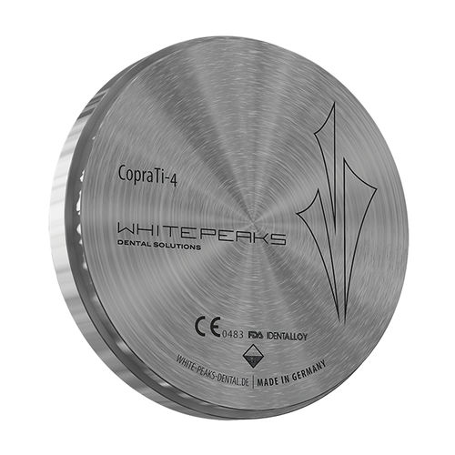 Стоматологический материал из титана - CopraTi-4  - Whitepeaks Dental Solutions GmbH - CFAO
