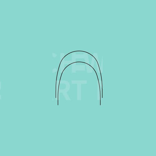 Прямоугольная ортодонтическая нить - SMART - WORLD BIO TECH   - круглая / NiTi