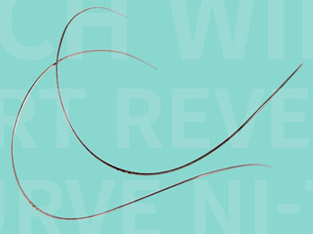 Ортодонтическая нить NiTi - SMART REVERSE CURVE - WORLD BIO TECH  