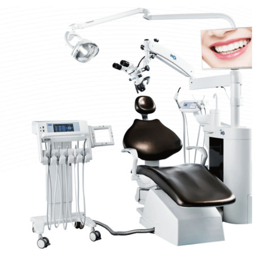 Стоматологическая установка с электромеханическим креслом - S2322 - Sinol Dental Limited - с гибким подголовником / с монитором / с аппаратом для гигиены