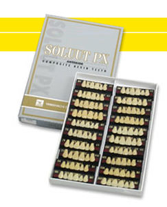 Стоматологический протез из полимера - SOLUUT PX ANTERIOR - YAMAHACHI DENTAL MFG., CO.   - для передних зубов