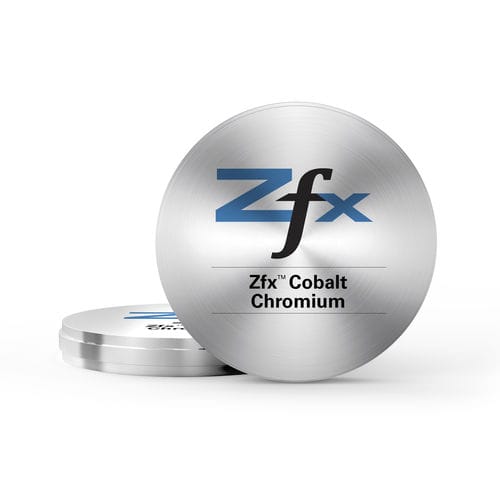 Стоматологический материал из хромированного кобальта - Zfx GmbH - для зубных мостов / для абатментов для имплантов / для зубных коронок