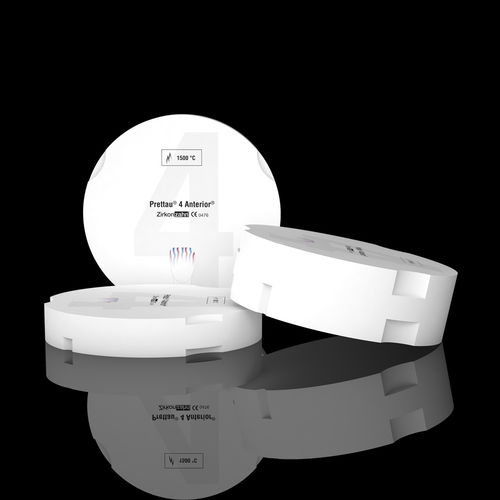 Циркониевый стоматологический материал - Prettau® 4 Anterior® - Zirkonzahn - для восстановления зубов / для задних зубов / высоко транслюцентный