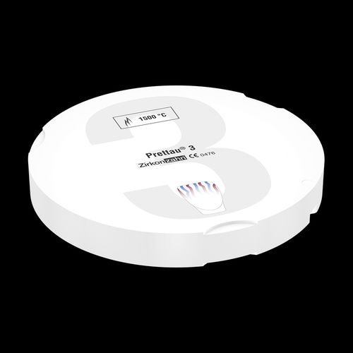 Циркониевый стоматологический материал - Prettau® 3 Dispersive® - Zirkonzahn - для восстановления зубов / высоко транслюцентный