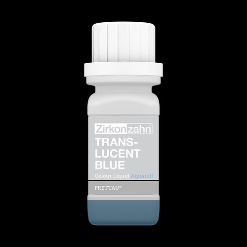Стоматологический материал для зубных коронок - Colour Liquid Prettau® Aquarell Translucent Blue - Zirkonzahn - жидкость / полупрозрачный
