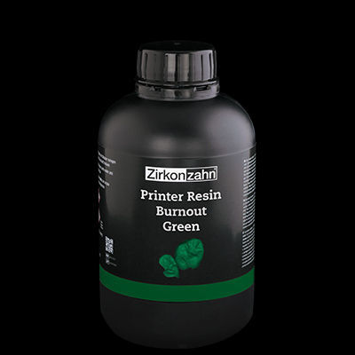 Стоматологический материал из воска - Burnout Green - Zirkonzahn - из полимера / для зубных мостов / для зубных коронок