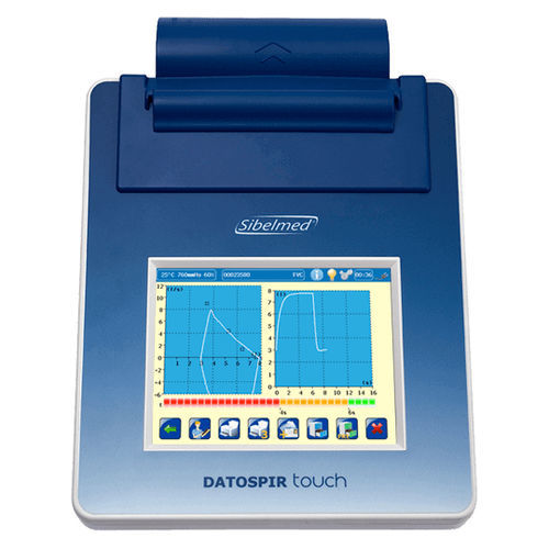 Электронный спирометр - DATOSPIR touch - SIBELMED - настольный / с сенсорным экраном / с USB-подключением