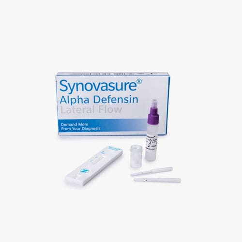 Набор для теста инфекции перипротезного сустава - Synovasure®  - Zimmer Biomet - синовиальная жидкость / ELISA / с радиальным потоком
