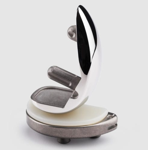 Коленный протез с одним отсеком - Persona® - Zimmer Biomet - с подвижным вкладышем / с цементом или без цемента