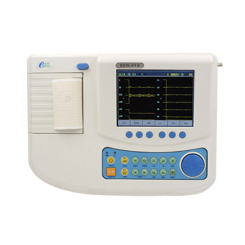 Электрокардиограф для спокойного состояния - ECG-213 - Shenzhen Bestman Instrument - 3 канала / цифровой / с принтером