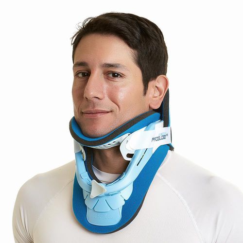 Жесткий шейный ортез - PROGLIDE 172 - RSLSteeper - D (12 см) / с фиксацией на груди / для взрослых