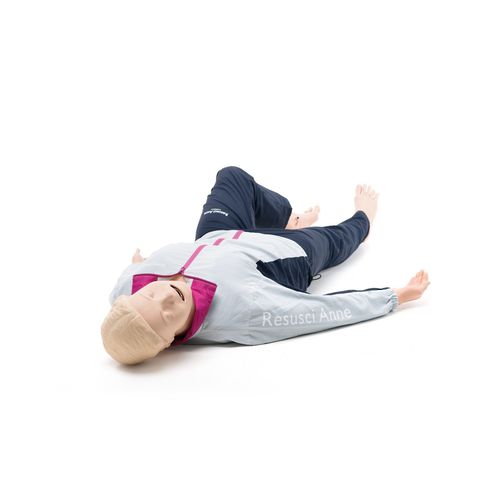 Учебный манекен для неотложной медицинской помощи - Resusci Anne® QCPR® - Laerdal Medical - для RCP / взрослый человек / с обратной реакцией в реальном времени