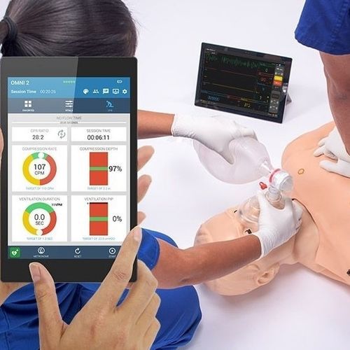 Медицинский симулятор для управления воздушными путями - Code Blue® III Adult S300.100.250.PK - Gaumard - для RCP / учебный / для обслуживания средним медицинским персоналом