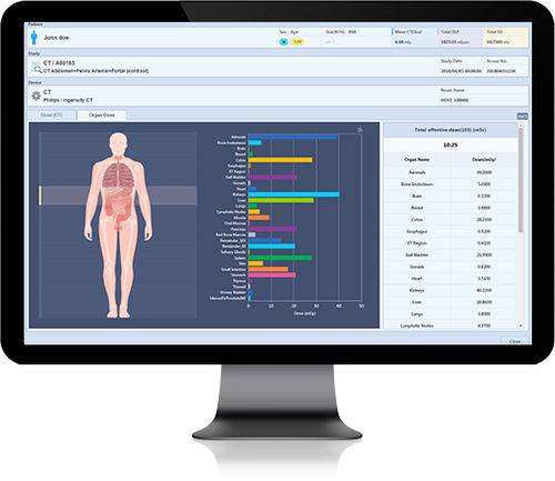 Система управления для передачи данных - DoseM - Infinitt Healthcare - для информации / для медицинских снимков / для больниц