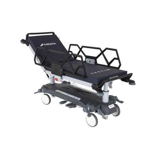 Тележка-каталка для неотложной помощи - COMFORT PLUS - MESPA - гидравлическая / с регулируемой высотой / Тренделенбург