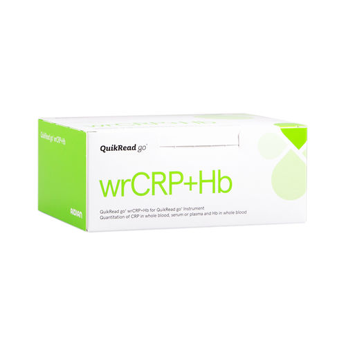 Экспресс-тест на инфекционные заболевания - QuikRead go wrCRP+Hb - Aidian Oy - CRP / для гемоглобина / цельной крови