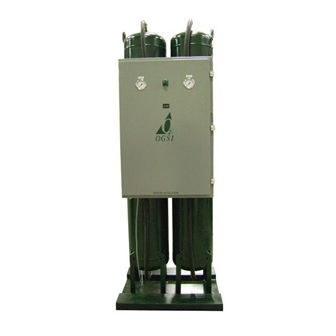 Медицинский генератор кислорода - OG-2000 - Oxygen Generating Systems International - фиксированный / PSA / 2 резервуара