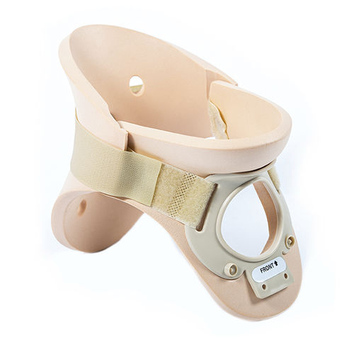 Жесткий шейный ортез - 120003 - Abletech Orthopedics - D (12 см) / с отверстием для трахеостомы / с защитой подбородка