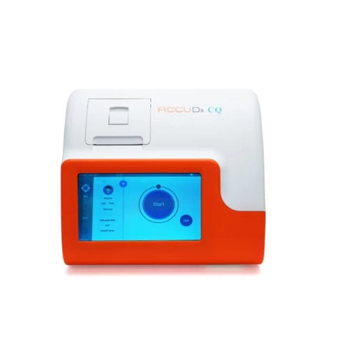 POC - анализатор флуоресценцией - AccuDx CQ  - Accurex Biomedical Pvt. Ltd.  - на сердечно-сосудистые заболевания / на прокальцитонин / на D-димеры