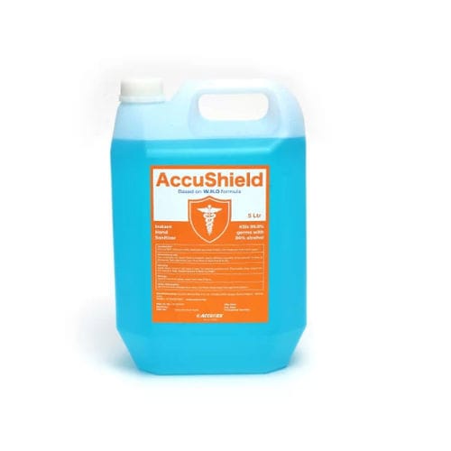 Гидроспиртовый раствор 80% - Accushield - Accurex Biomedical Pvt. Ltd.  - 5000 мл