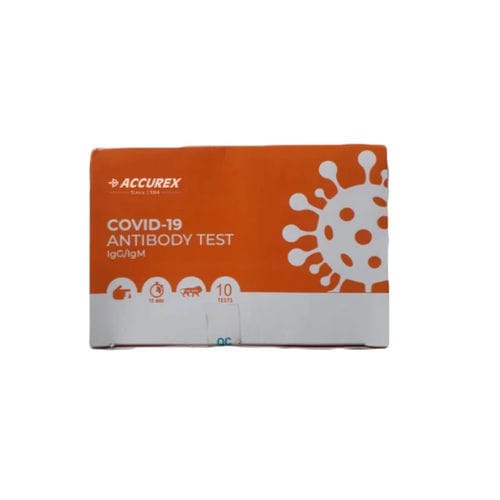 Экспресс-тест COVID-19 - Accurex Biomedical Pvt. Ltd.  - IgG / иммуноглобулин M / для вируcов