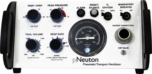 Аппарат ИВЛ для неотложной помощи - pNeuton model A - Airon Corporation - пневматический / транспортный / CPAP