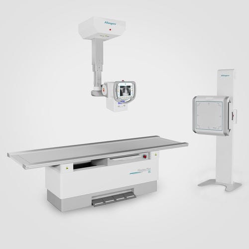 Цифровой рентгенографическая система - DIGIX-CSA ADV - Allengers Medical Systems - для многофункциональной радиографии / с телескопической потолочной стойкой для трубок / с напольной системой Букки