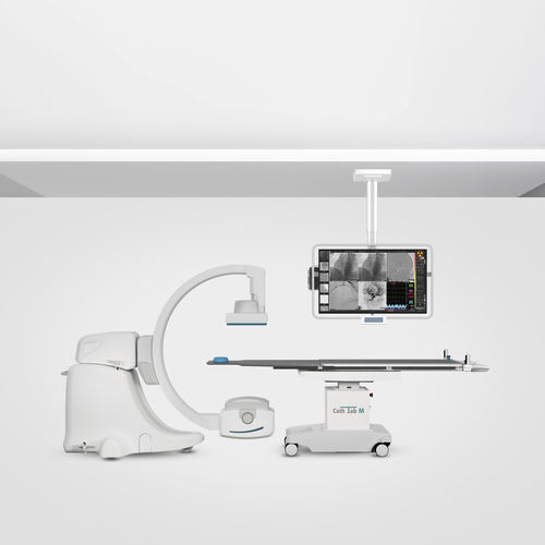 Цифровой система флюороскопии - PHOTON F80 - Allengers Medical Systems - для сердечно-сосудистой флюорографии / с передвижным столом / с передвижным усилителем яркости