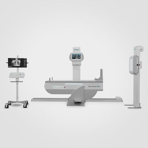 Цифровой система рентгено- и флюороскопии - Eco Track-DRF - Allengers Medical Systems - для флюороскопии / для многофункциональной радиографии / с наклонным столом