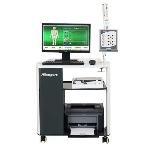 Электромиограф 2 канала - SCORPIO - Allengers Medical Systems - 4 канала / для исследований / на тележке